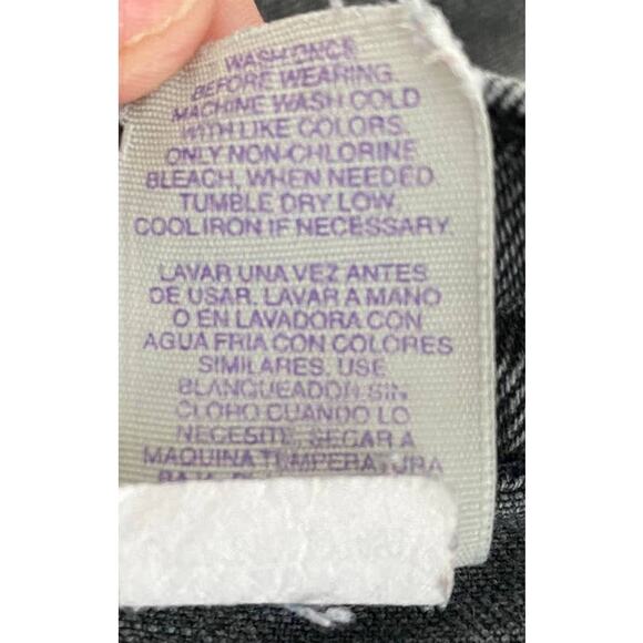 Vintage Just My Size Women's Size 20W/29 Faded Black Mom Jeans Stretch - Picture 4 of 5